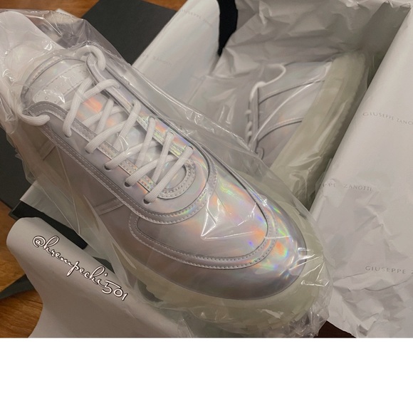 giuseppe zanotti NIB shimmering lowtops for men - Picture 1 of 16